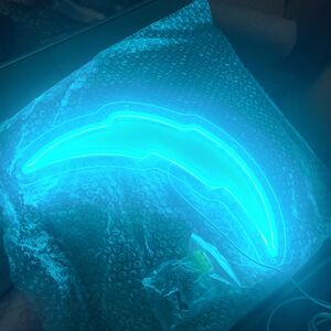 New NFL LED Infinity Logo LED Dimmable Light - Los Angeles Chargers 14.5x4in